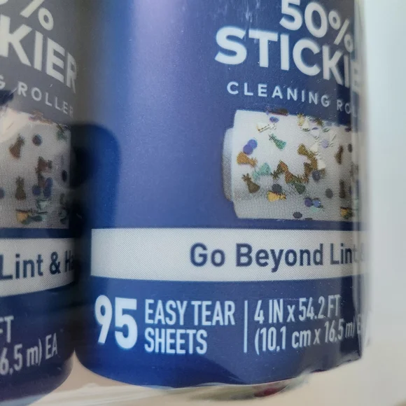 4 pack of Cleaning Rollers 380 sheets total Scotch Brite - Picture 4 of 6